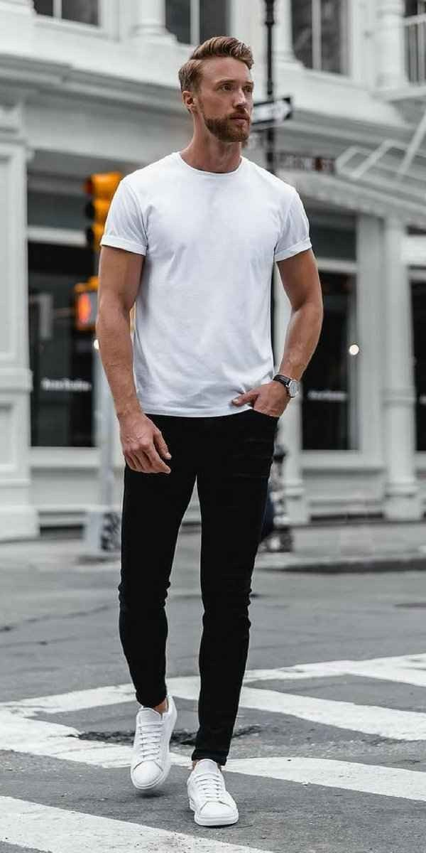 Estilo masculino minimalista