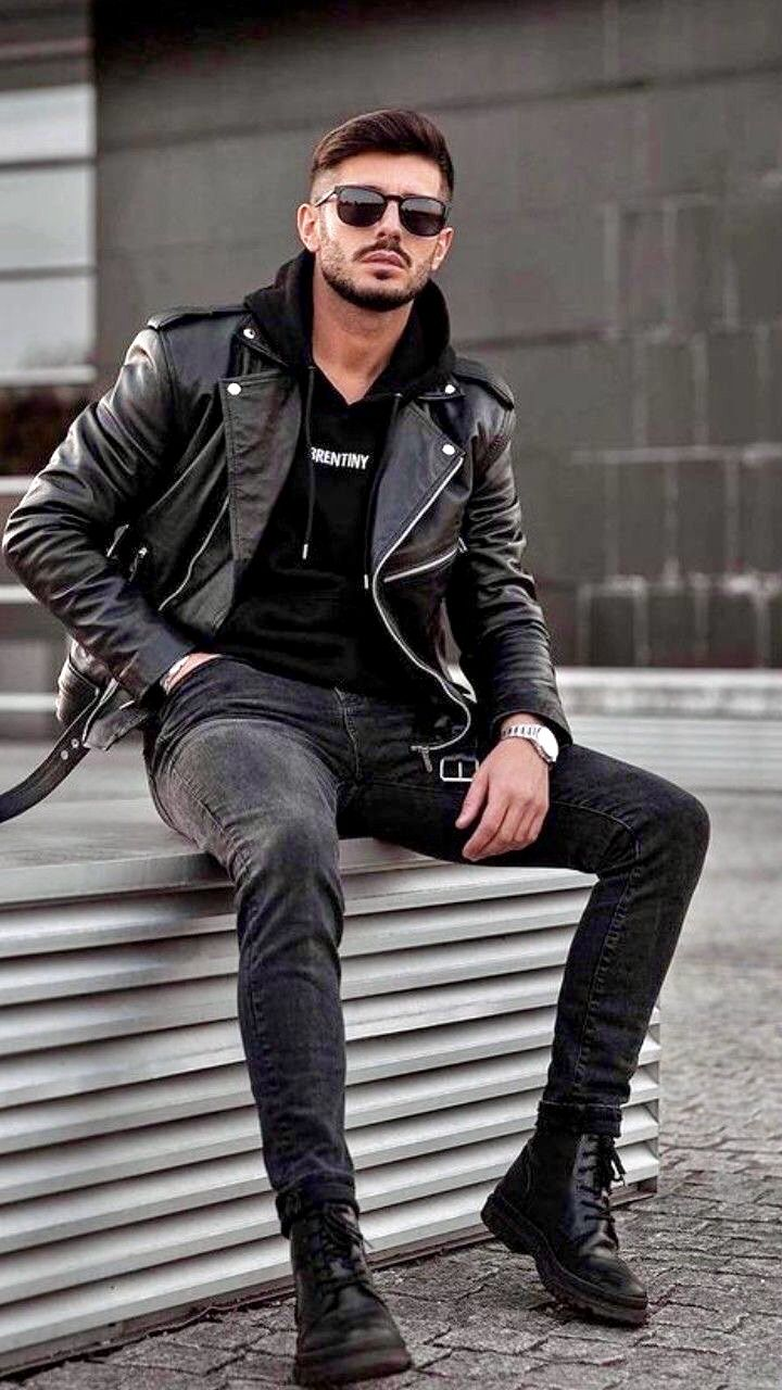 Estilo masculino rocker