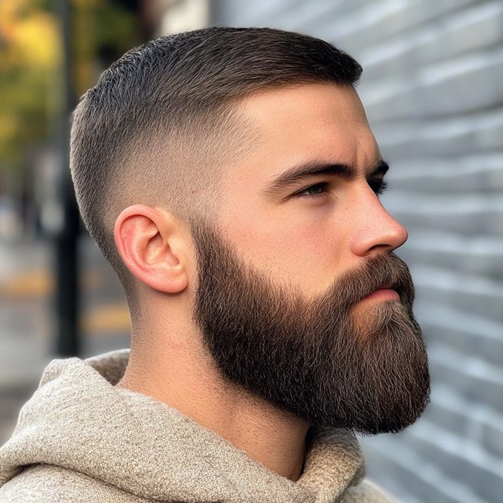  Corte social masculino Crew Cut Social