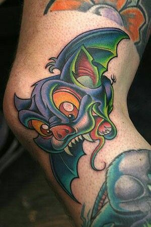 Tatuagem masculina estilo new school