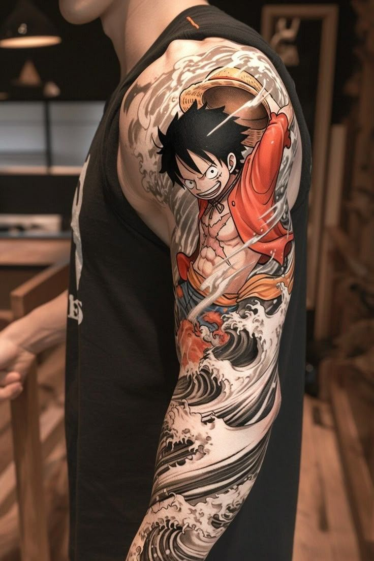 Tatuagem masculina estilo geek