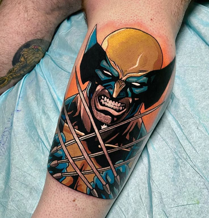 Tatuagem masculina estilo geek
