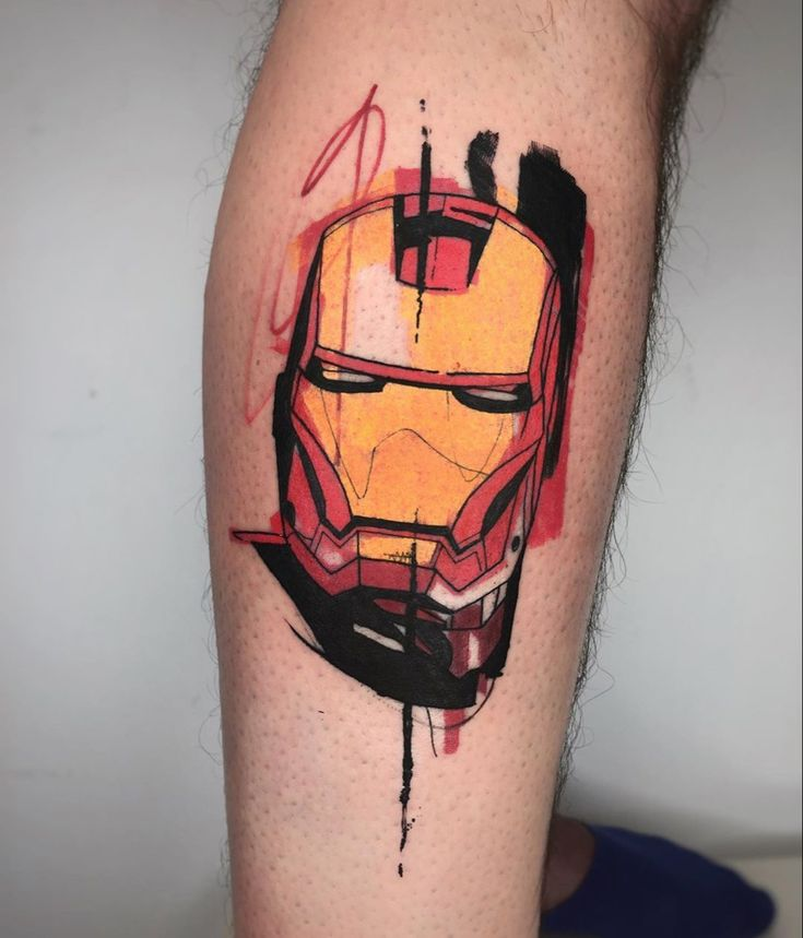 Tatuagem masculina estilo geek
