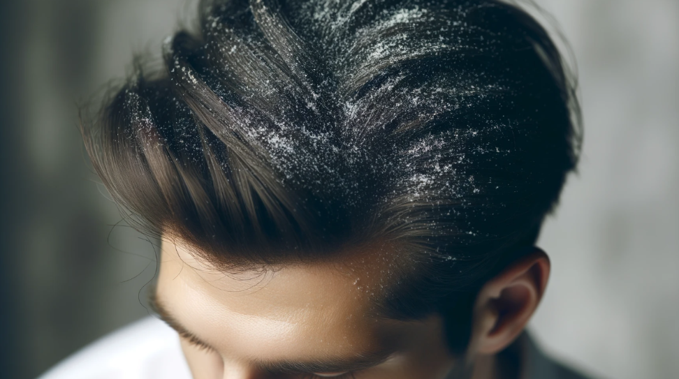 Caspa no cabelo masculino: Entenda causas e como tratar